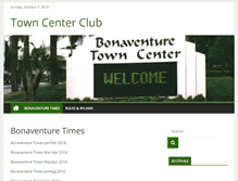 Tablet Screenshot of bonaventuretcc.com